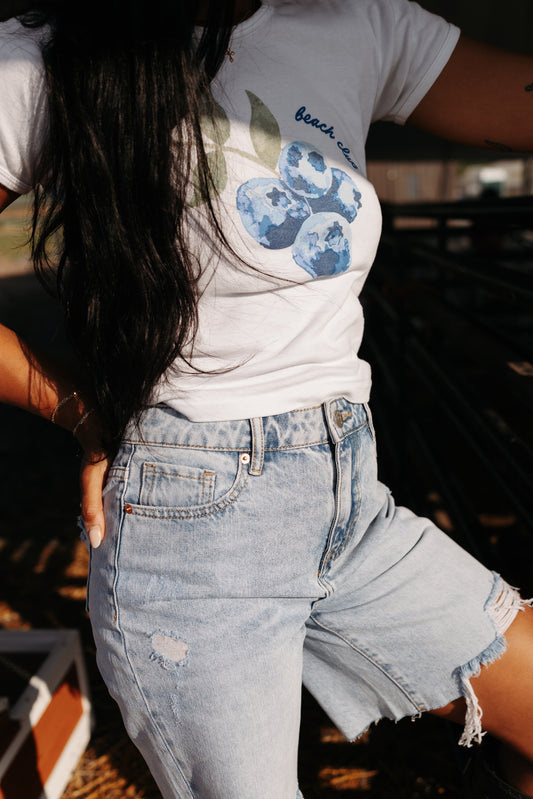 The Blueberry Social Tee