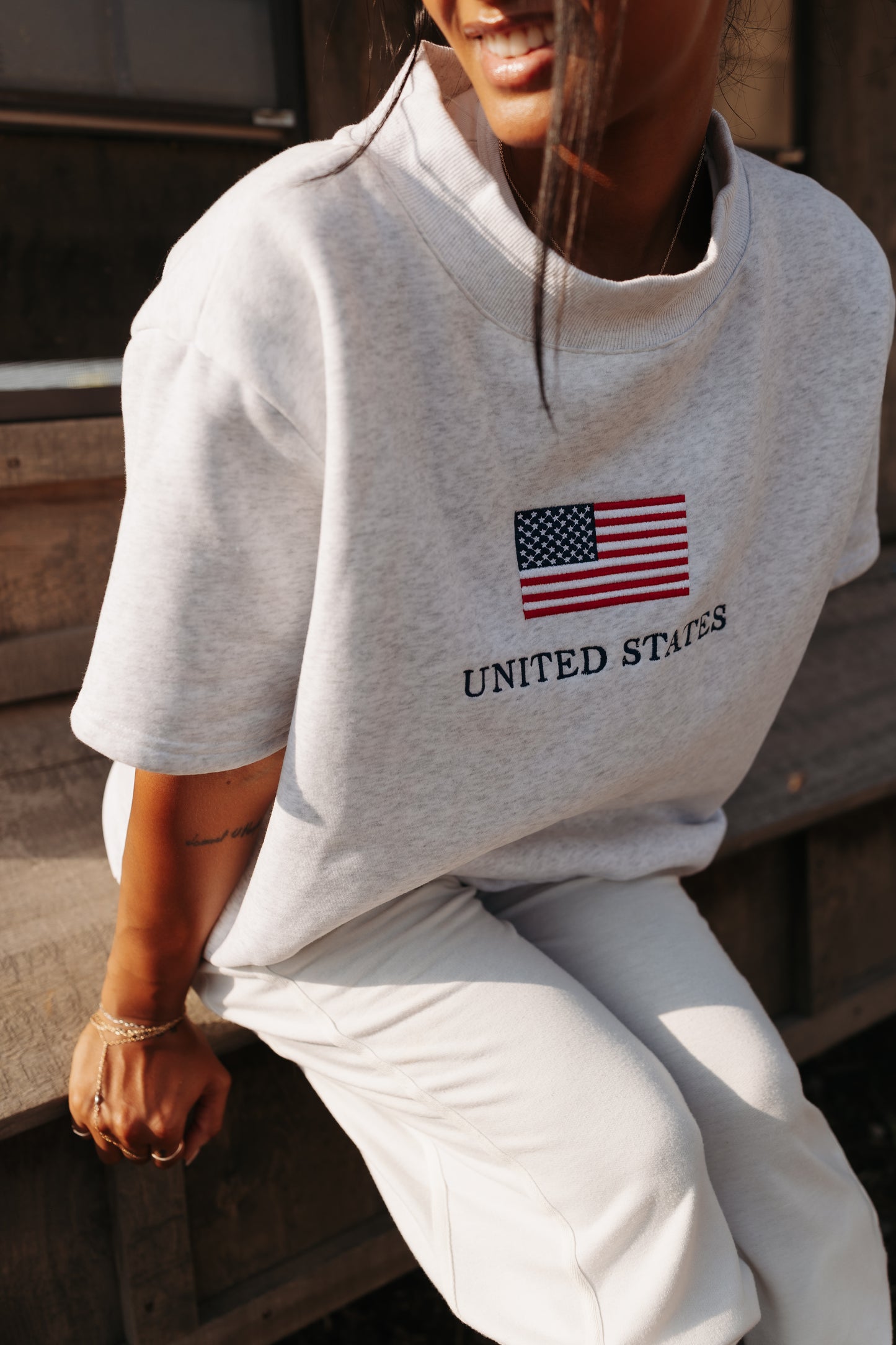 The Americana Mockneck