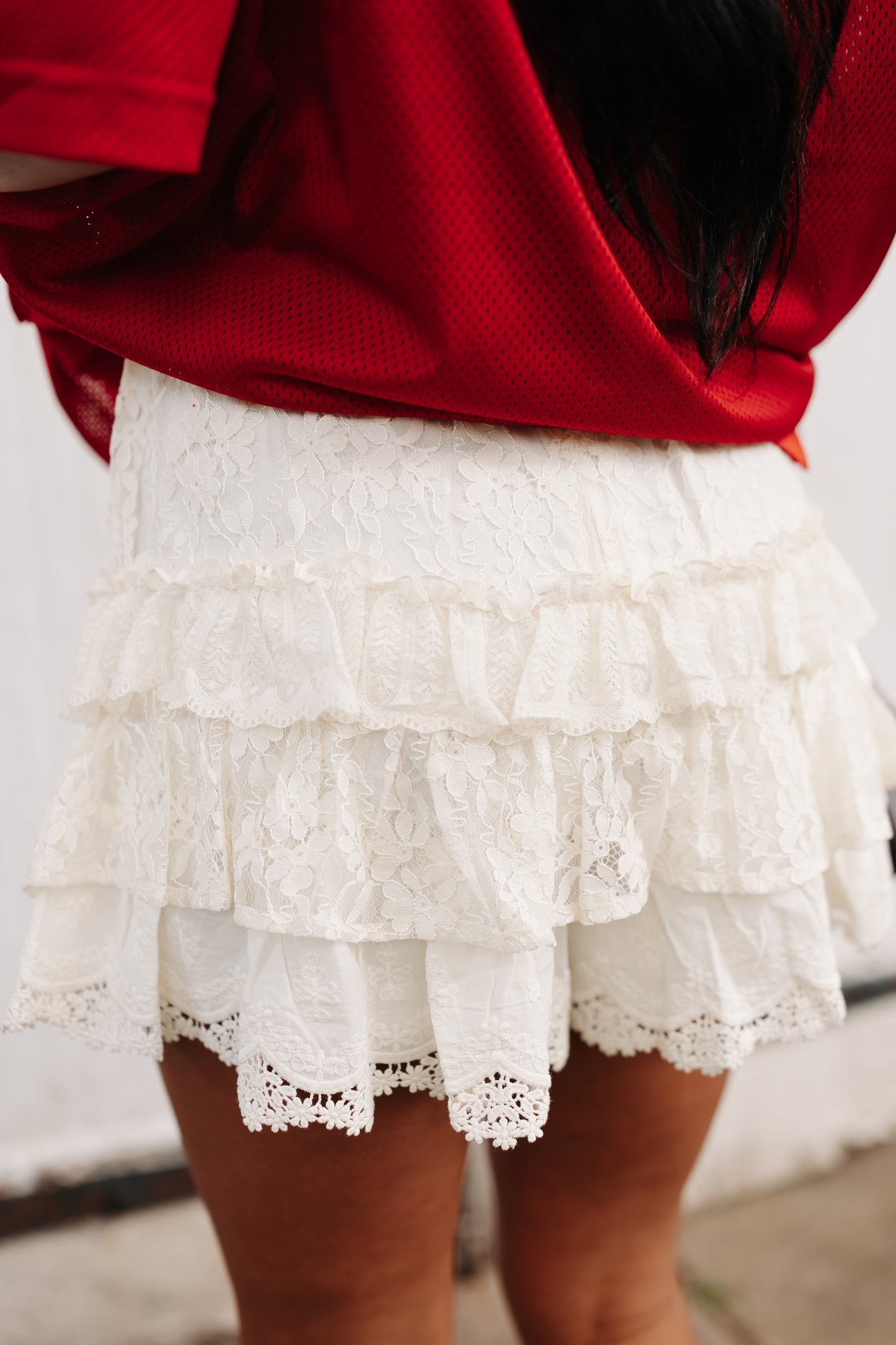 Lace & Linen Shorts