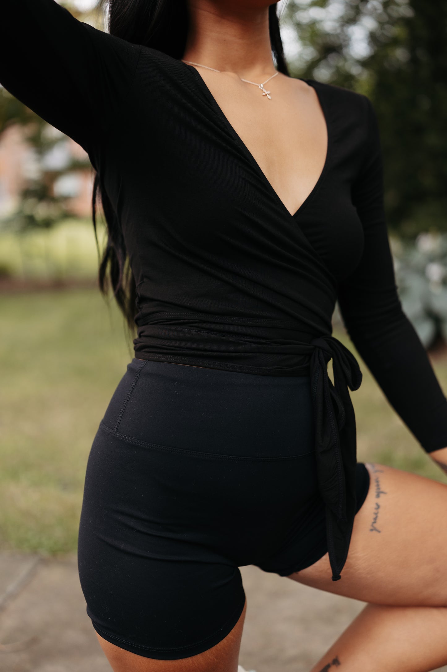 The Muse Wrap Top