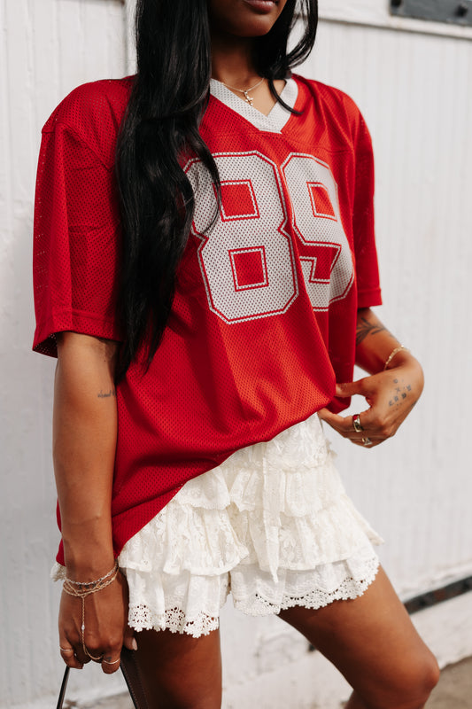 Lace & Linen Shorts