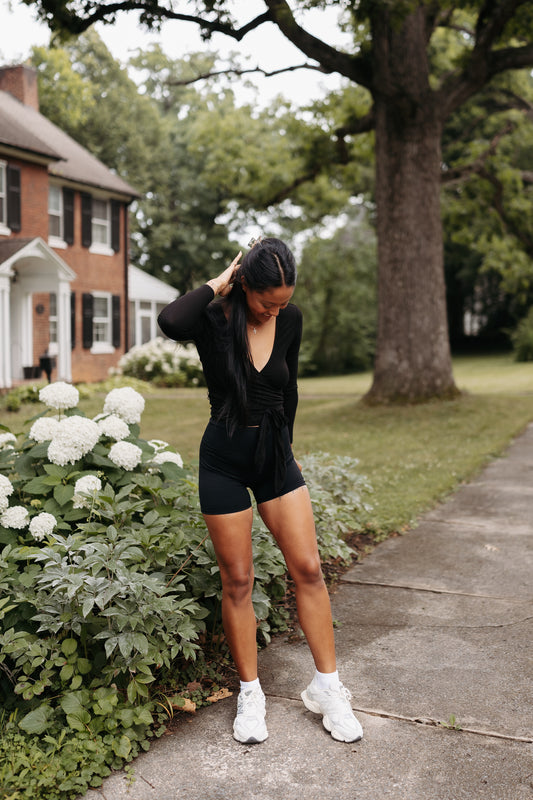 The Muse Wrap Top