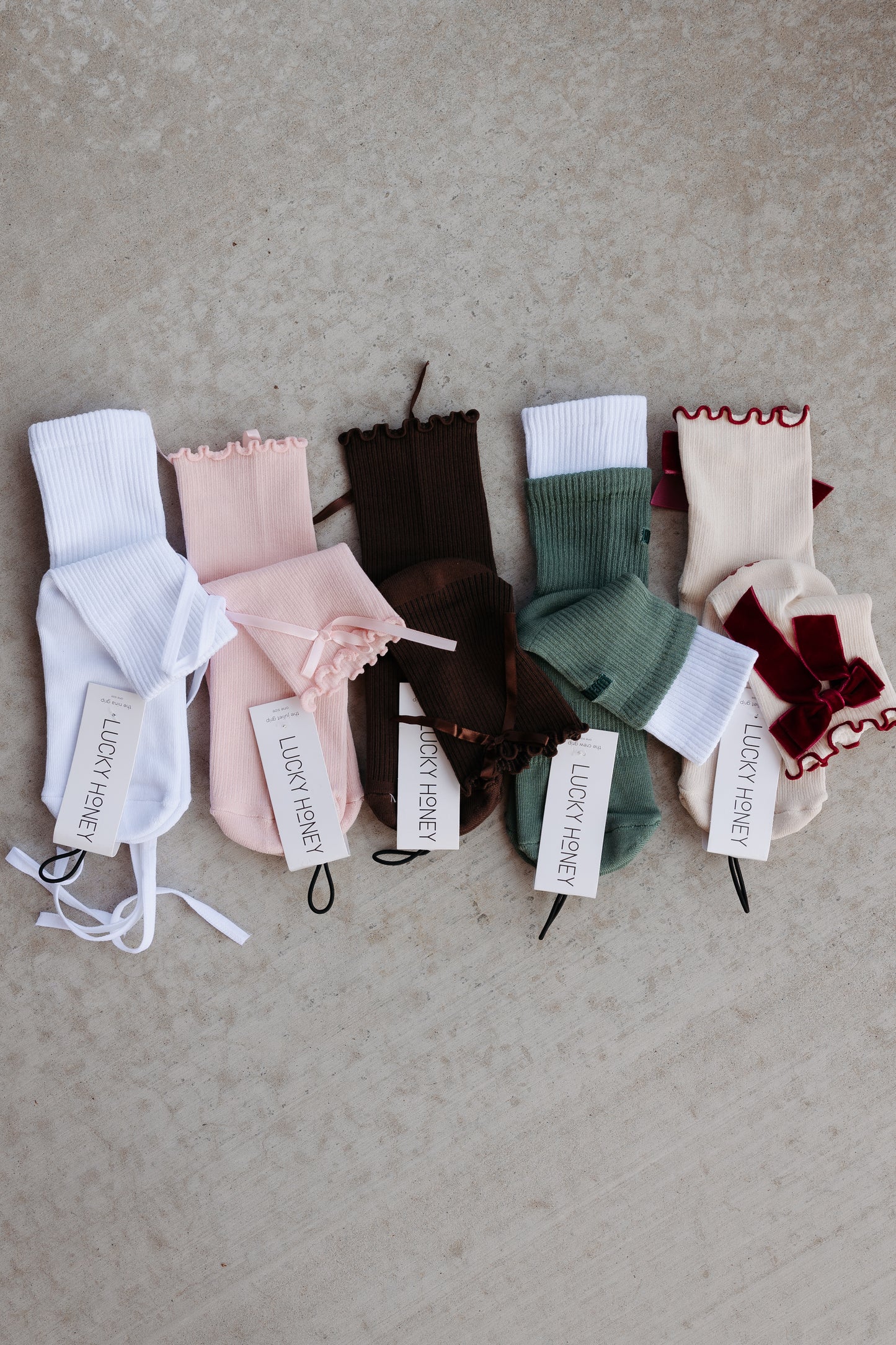 Lucky Honey Grip Socks