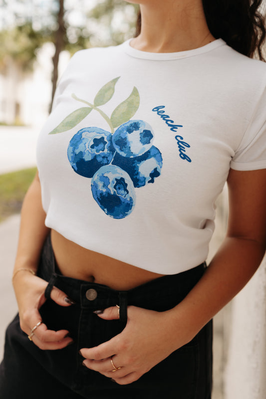 The Blueberry Social Tee