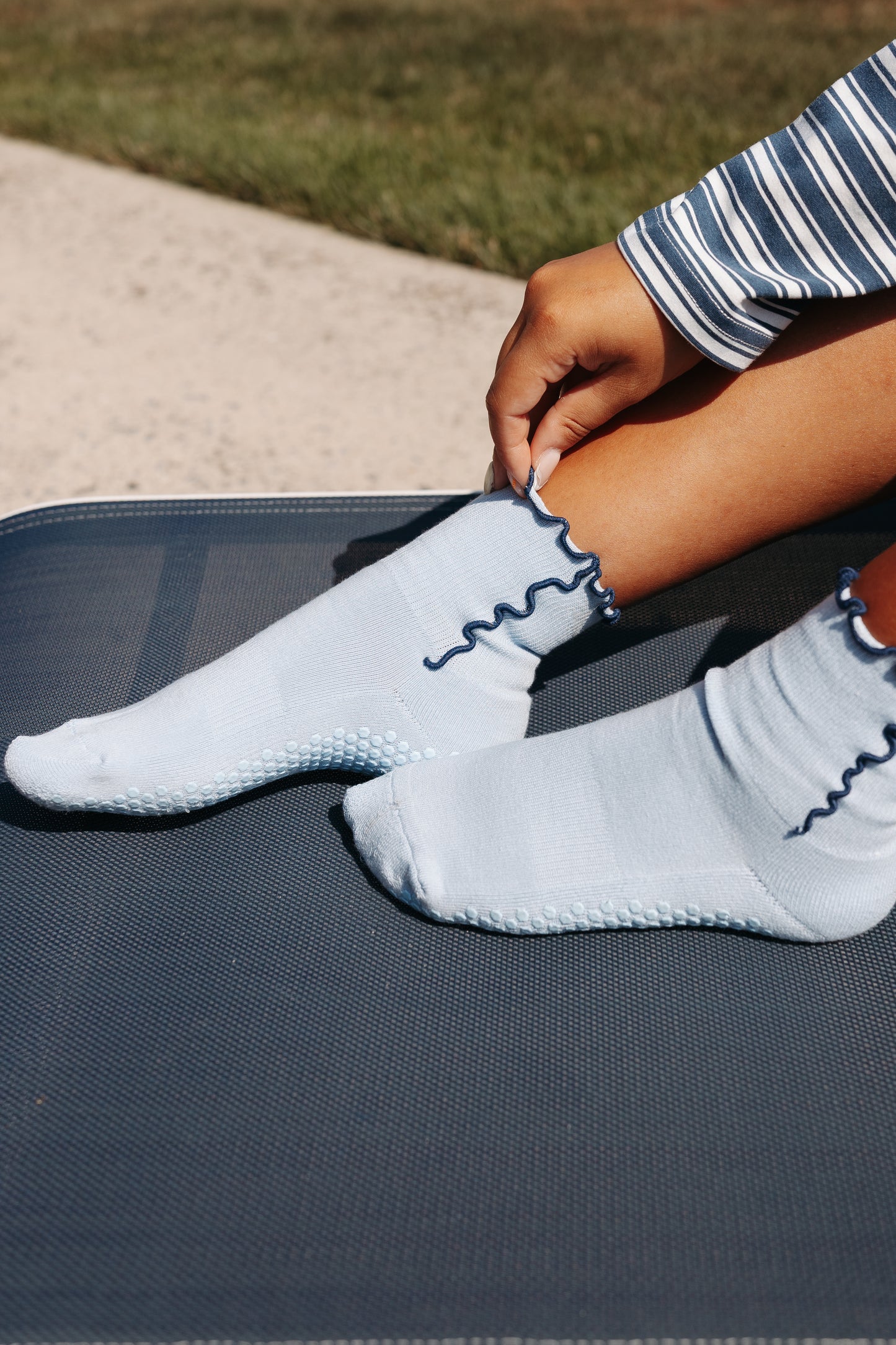 Lucky Honey Grip Socks
