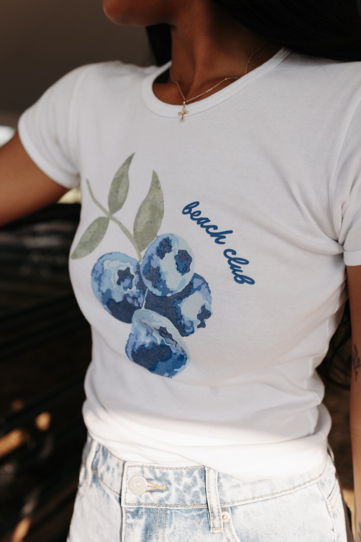 The Blueberry Social Tee