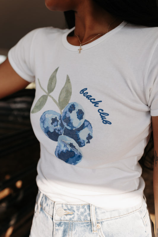 The Blueberry Social Tee