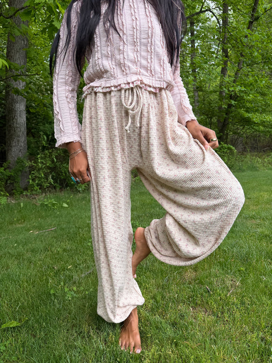 Honeyed Oat Knit Pant