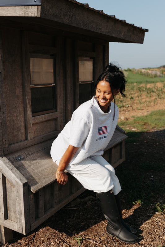 The Americana Mockneck