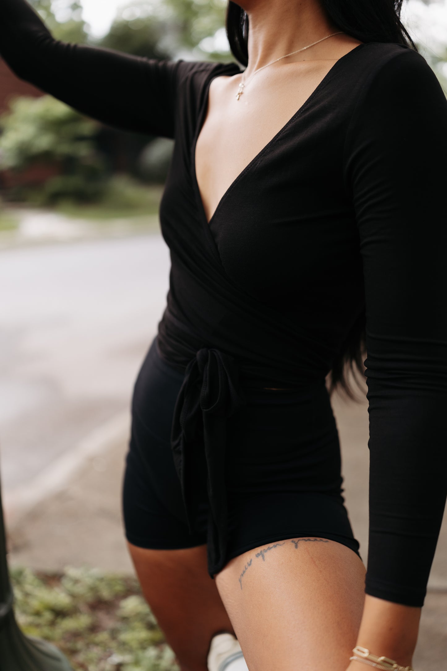 The Muse Wrap Top