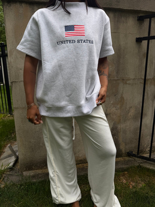 The Americana Mockneck